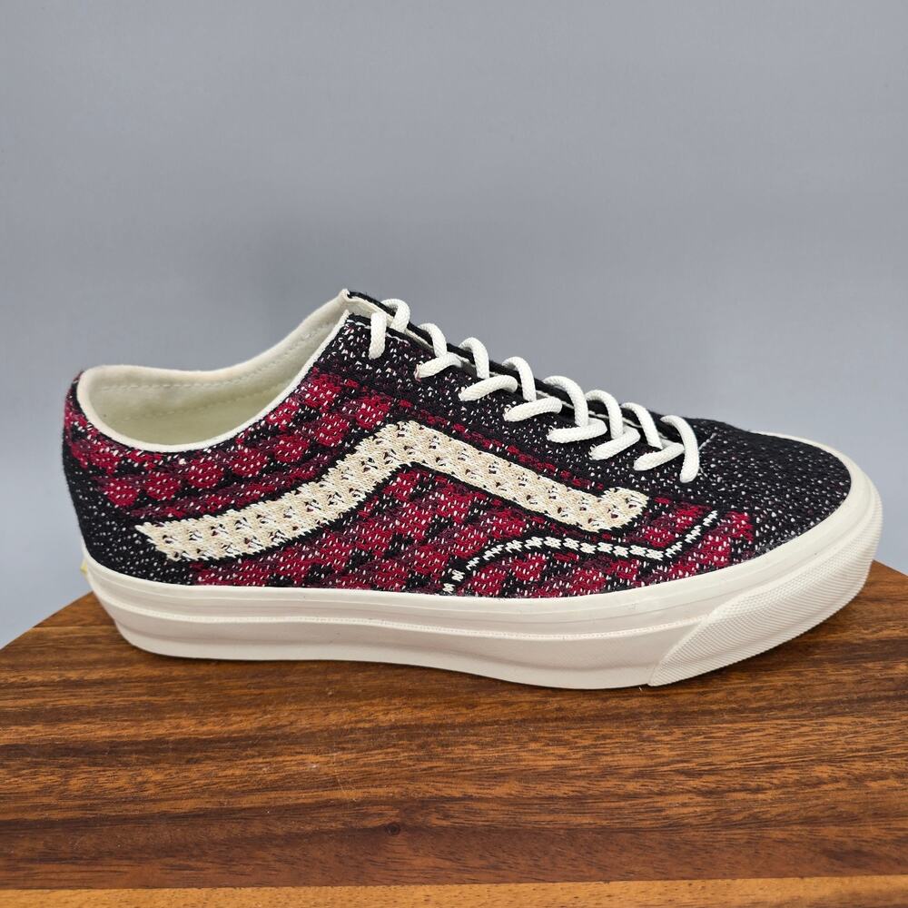 Vans Premium Old Skool Shoes Mens 7.5 / Womens 9 Knit Pack Red Athletic Sneakers